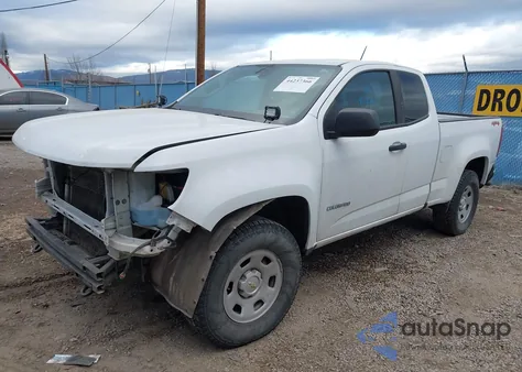 2017 Chevrolet Colorado Wt из США, поврежденный, VIN 1GCHTBEA4H1266053